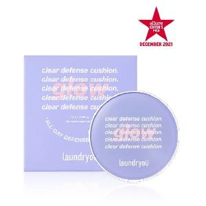 Laundryou 晶透光感防護氣墊粉 Clean Defense Cushion Glow 13g,粉底液,透氣粉底,自然裸妝